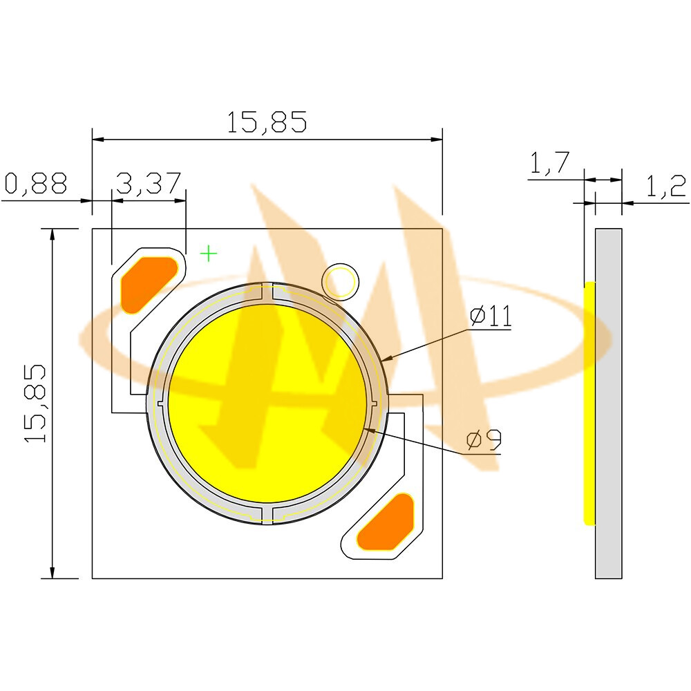 cob_led_b1616g01_mechanical_dimensions